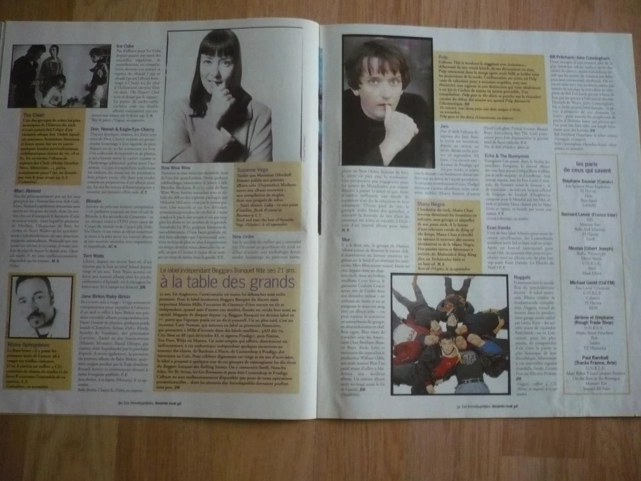 LES INROCKUPTIBLES N° 162  - van 26 augustus .  Tot 1 sept.  1998 – photo 8